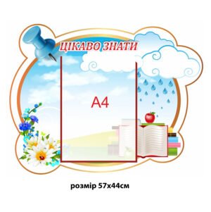 Стенд «Цікаво знати»