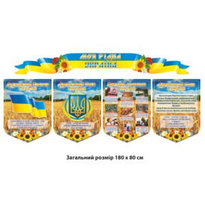 Комплект стендів «Моя рідна Україна»
