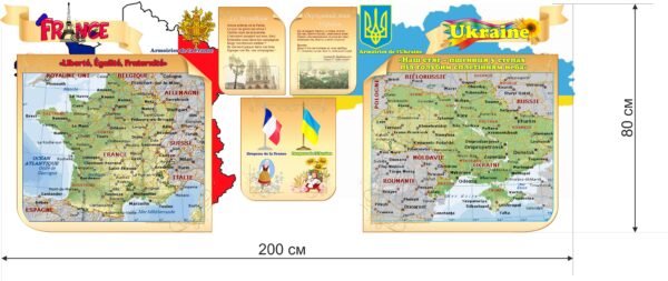 Стенди в кабінет французької мови