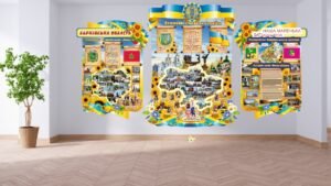Комплект пластикових стендів “Наша маленька Батьківщина”