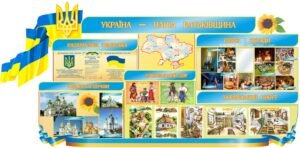Стенд «Україна – наша Батьківщина»