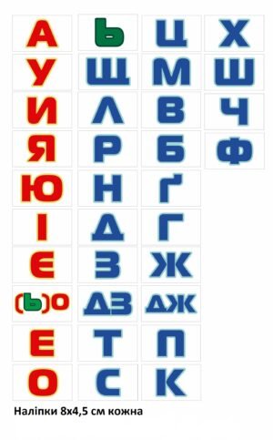 Набір для дітей для вивчення грамоти «Букволенд»