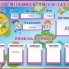 Стенд пластиковий «Посміхнись, ти у класі!» 3659