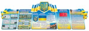 Стенд з інформацією про патріотичне виховання
