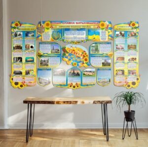 Інформаційно-презентаційний комплект стендів “Чудеса України”