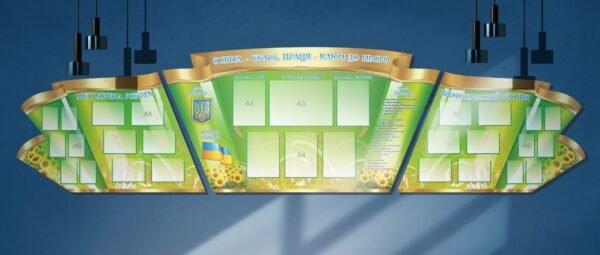 Комплект стендів для оформлення фойє
