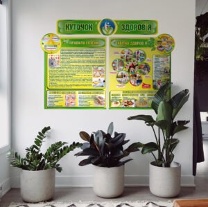 Комплект стендів Куточок здоров’я