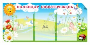 Стенд «Календар спостережень»