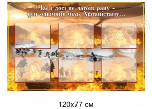 Стенд «Афганістан»