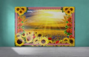 Банер декор з пейзажем