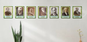 Портрети у кабінет біології