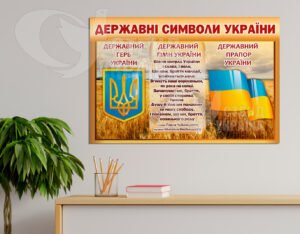 Стенд «Державні символи України»