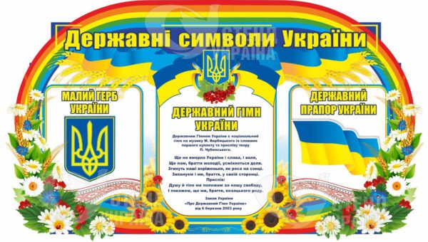 Стенд Державна символіка дитяча