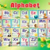 Стенд «Алфавіт у кабінет англійської мови» для дітей