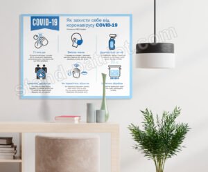 Стенд «Як захистити себе від COVID-19»