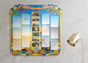 Патріотичний стенд “Наша гордість, наша сила”