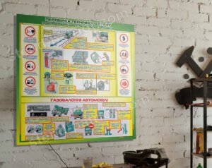 Стенд Правила безпеки при проведенні ремонту автомобілів