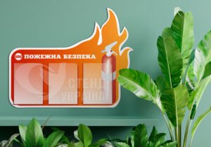 Стенд «Пожежна безпека»