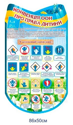 Стенд «Конвенція ООН про права дитини»