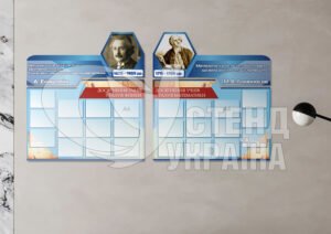 Комплект стендів «Досягнення учнів у галузі фізики та математики»