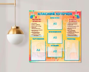Стенд «Класний куточок»