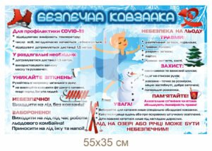 Стенд “Безпечна ковзанка”