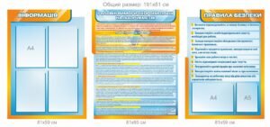 Стенд “Головні вимоги охорони праці на підприємстві”