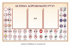 Стенд “Безпека дорожнього руху”