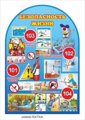 Стенд “Безпека життя”