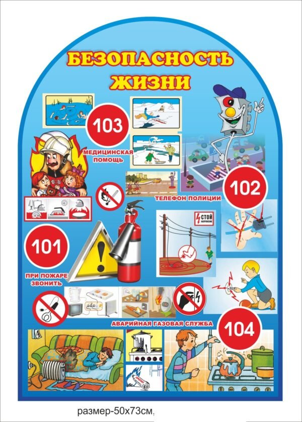 Стенд “Безпека життя”