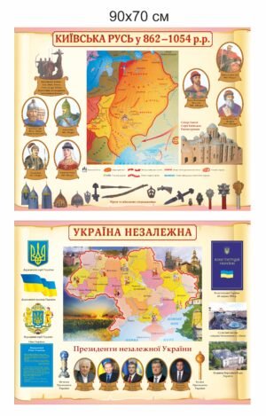 Стенд “Київська русь” та “Незламна Україна”