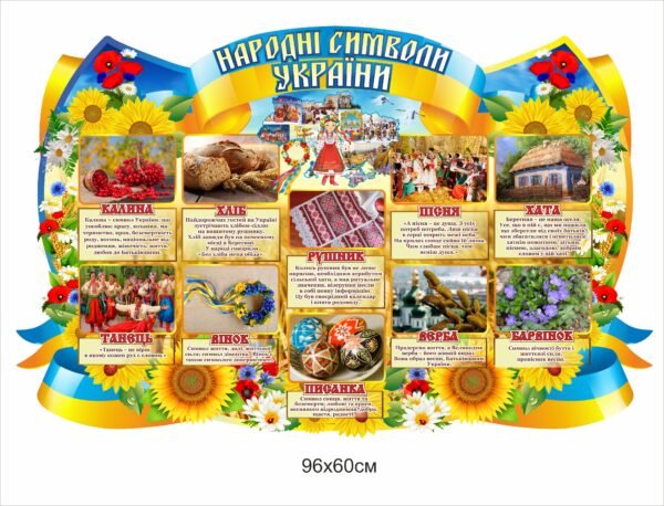 Стенд “Народні символи України”