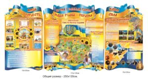 Комплект стендів з символікою – Наша гордість, наша сила