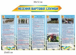 “Несення вартової служби” – Комплект стендів