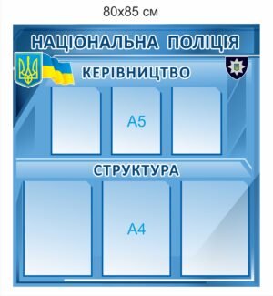 Стенд для поліції – керівництво та структура