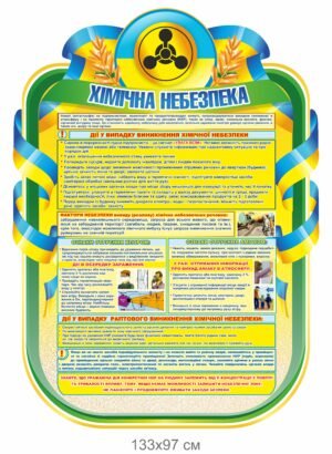 Стенд “Хімічна небезпека”