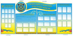 Стенди для військового закладу