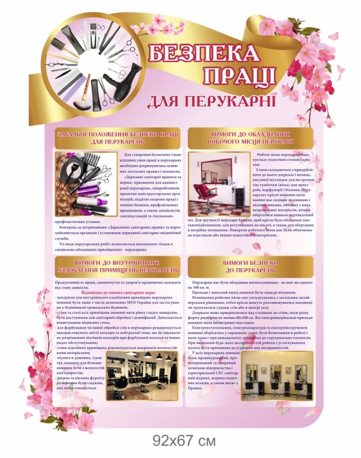 Охорона праці перукаря