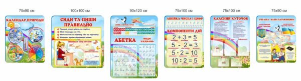 Набір стендів для НУШ