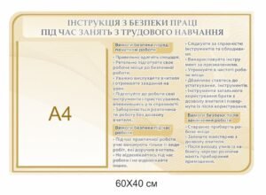 “Інструкція з безпеки праці”