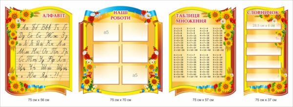Стенди для початкової школи