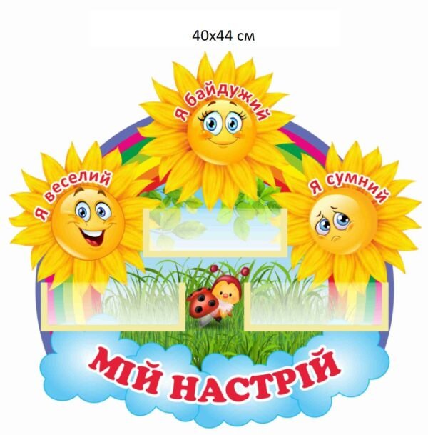 Стенд “Мій настрій” для НУШ