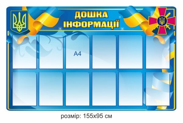 Стенд “Дошка інформації” для військових