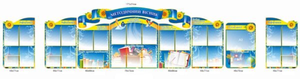 Набір стендів “Методичний вісник” в учительську