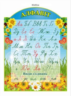 Стенд “Абетка” для початкових класів