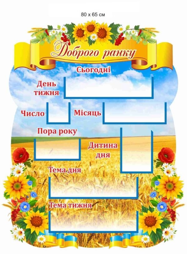 Стенд “Класний куточок для НУШ. Дитина дня”