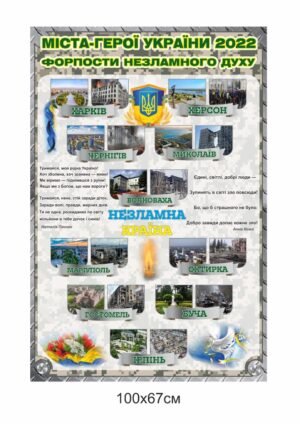 Стенд “Міста-герої України”