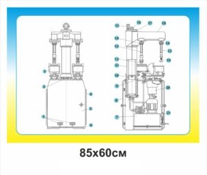 Стенд “Прес для приклеювання підошви(PPG-4-0)”