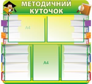 Стенд “Методичний куточок” в учительську