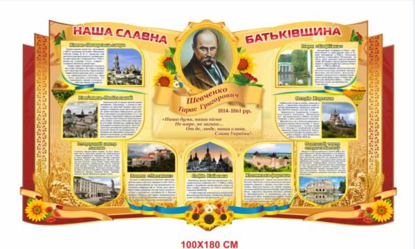 Стенд “Наша славна Батьківщина”